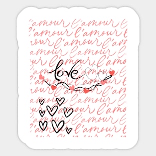 Valentine love Sticker